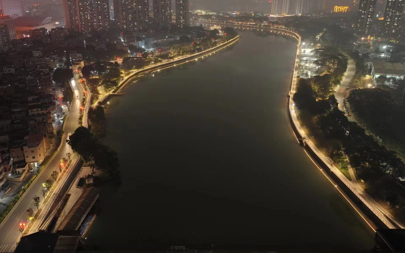 东莞市三江六岸滨水岸线示范段项目二期工程（莞城段）景观照明工程